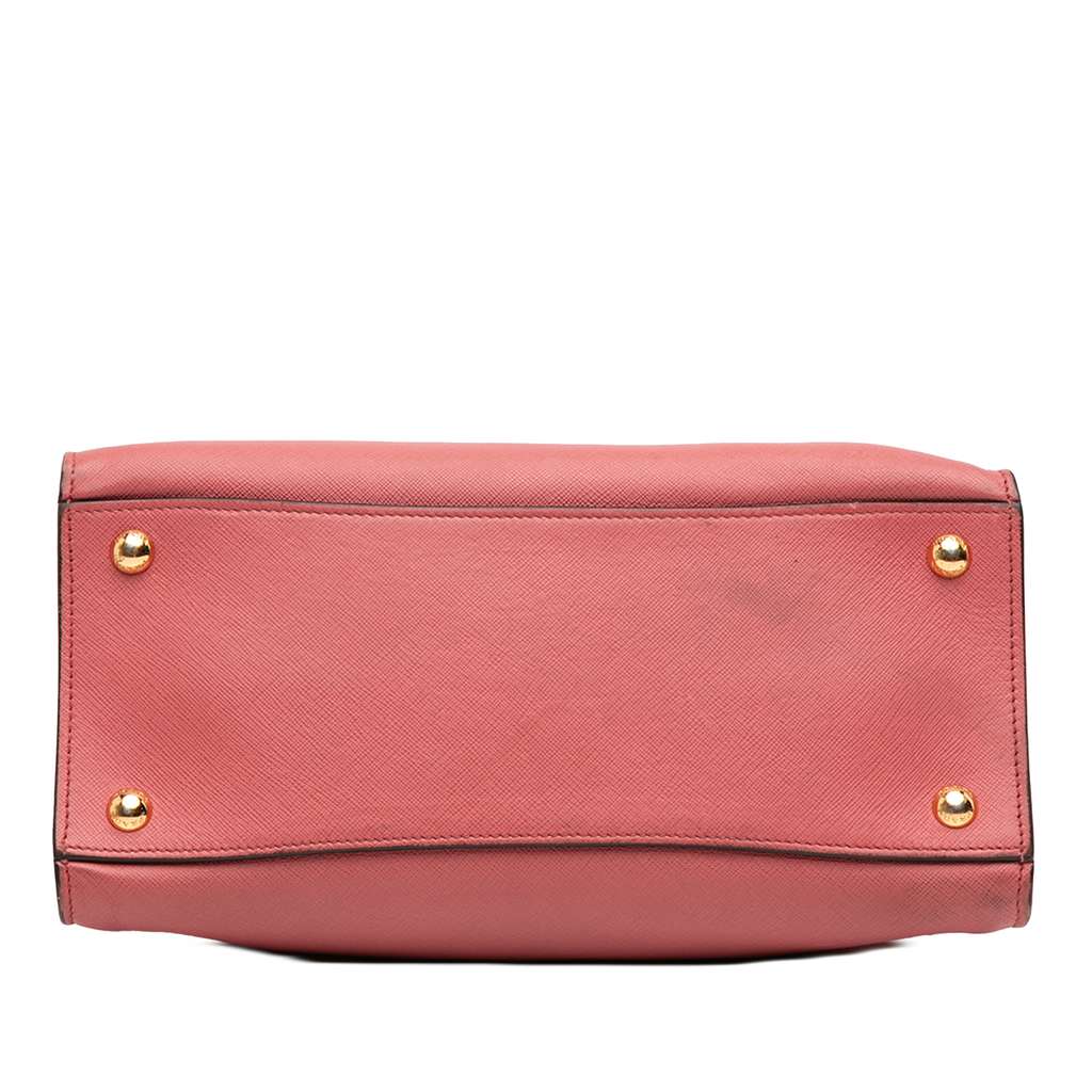 Prada Saffiano Soft Triple Pocket Tote - Image 6