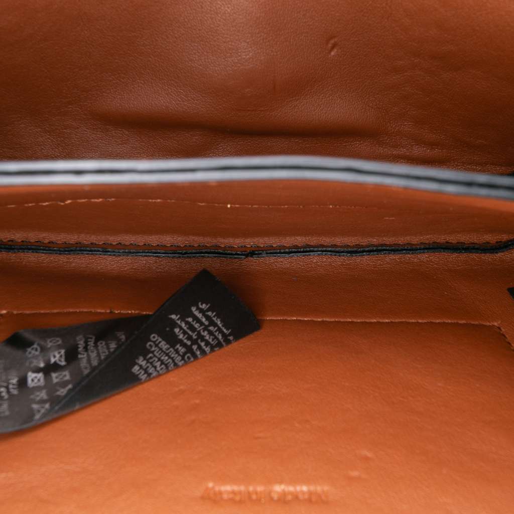 Stella Mccartney Snakeskin Embossed Faux Leather Flo Crossbody - 4