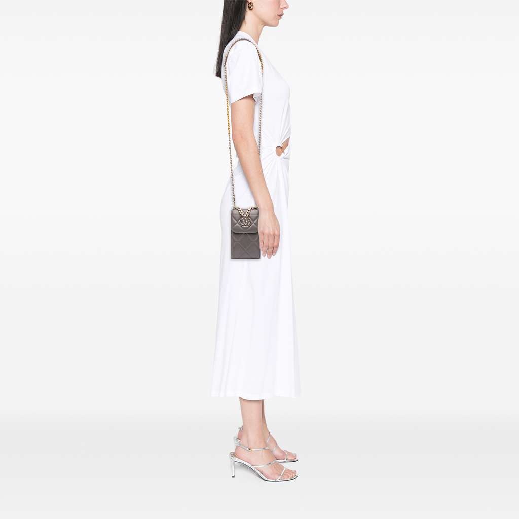 Chanel Lambskin 19 Phone Holder with Chain - Image 13