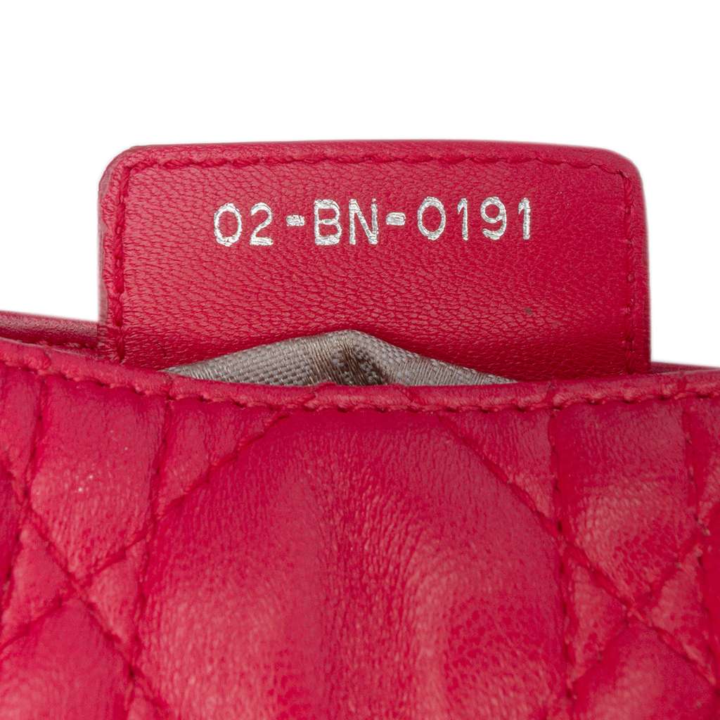 Dior Medium Lambskin Cannage Lady Dior - Detail 1