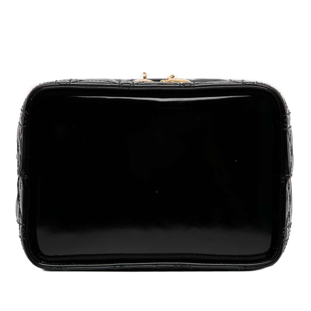 Dior Patent Cannage Vanity Case - 3