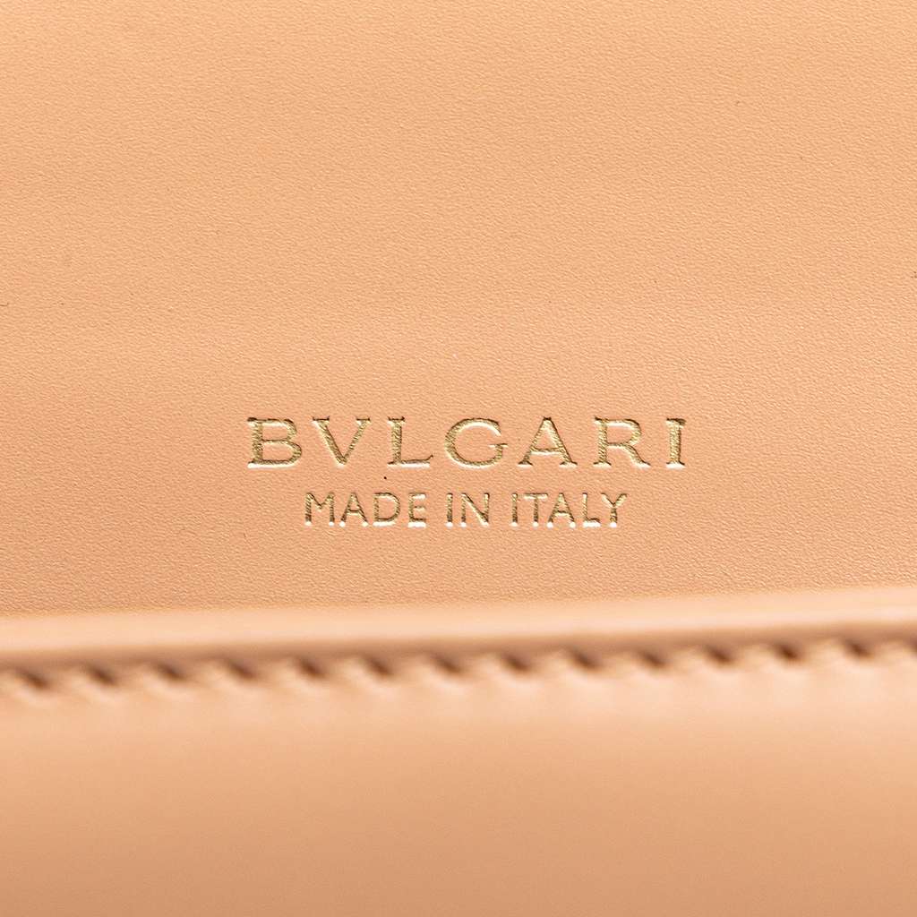 Bvlgari Small Leather Square Serpenti Forever Chain Crossbody - 5