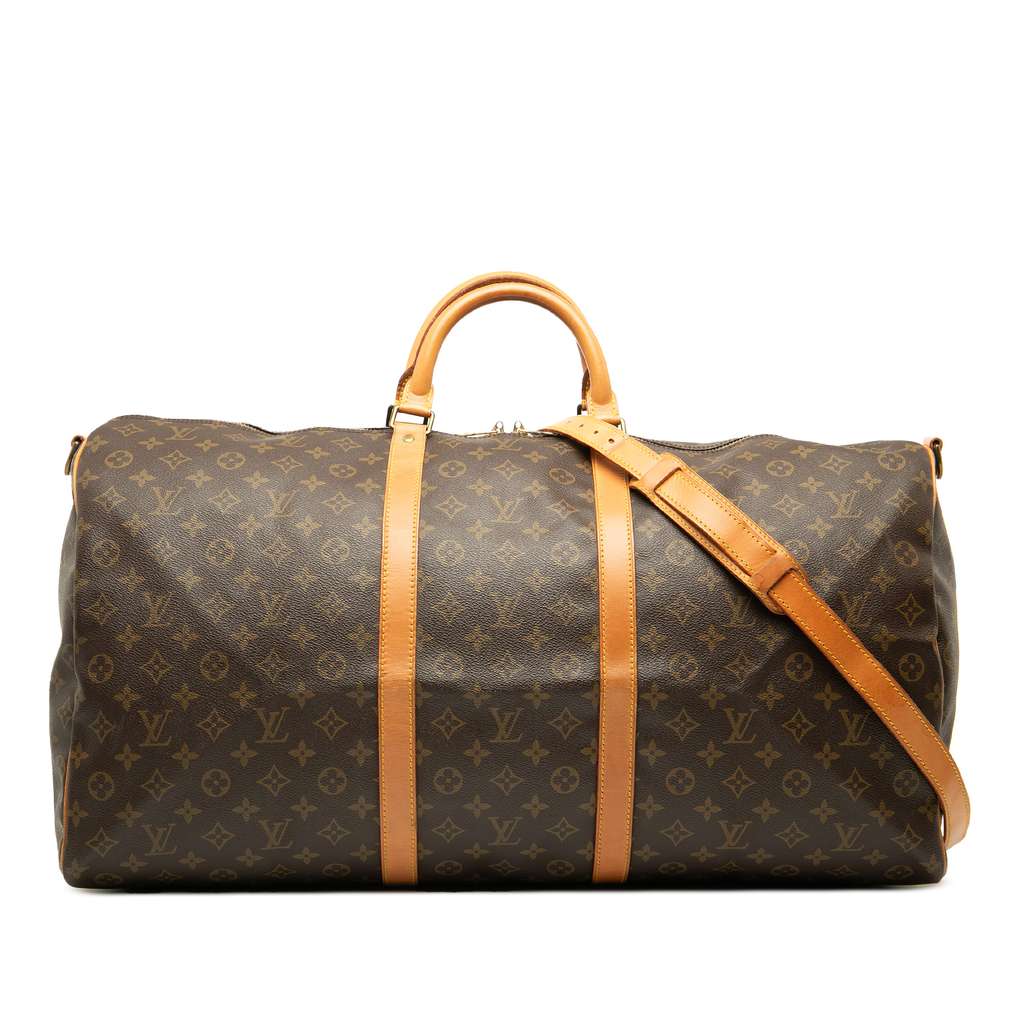 Louis Vuitton Monogram Keepall Bandouliere 60