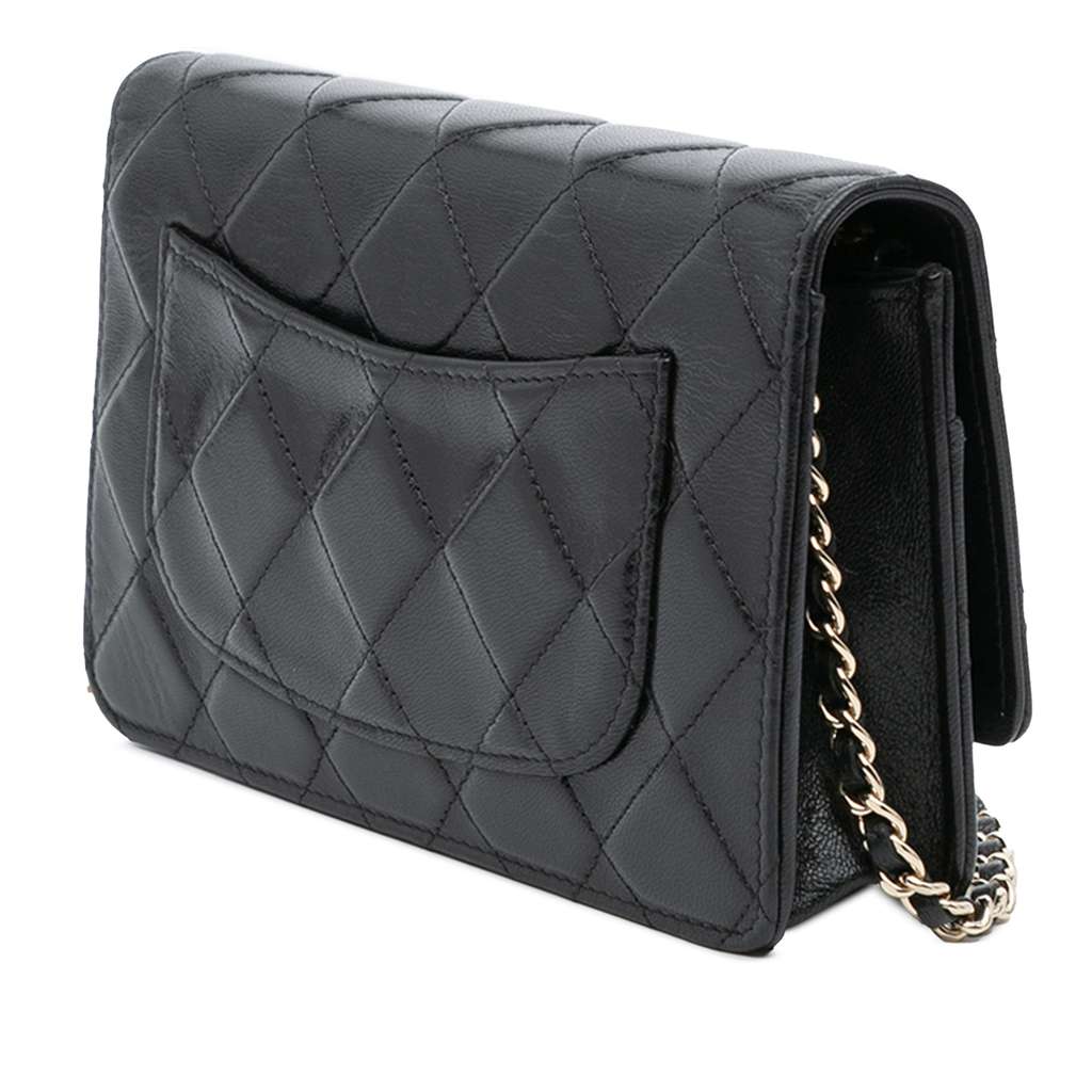 Chanel CC Quilted Calfskin Wallet on Chain - 2