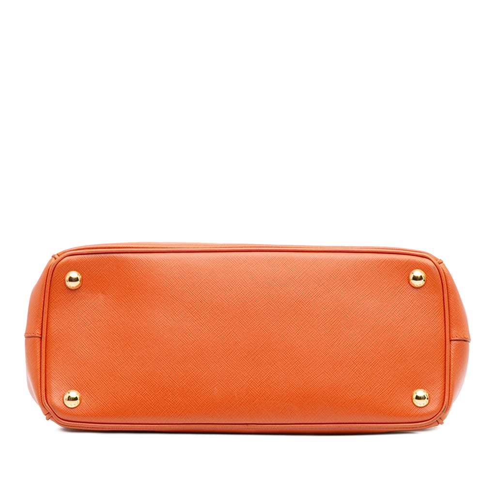 Prada Small Saffiano Lux Galleria Double Zip Satchel - Image 6