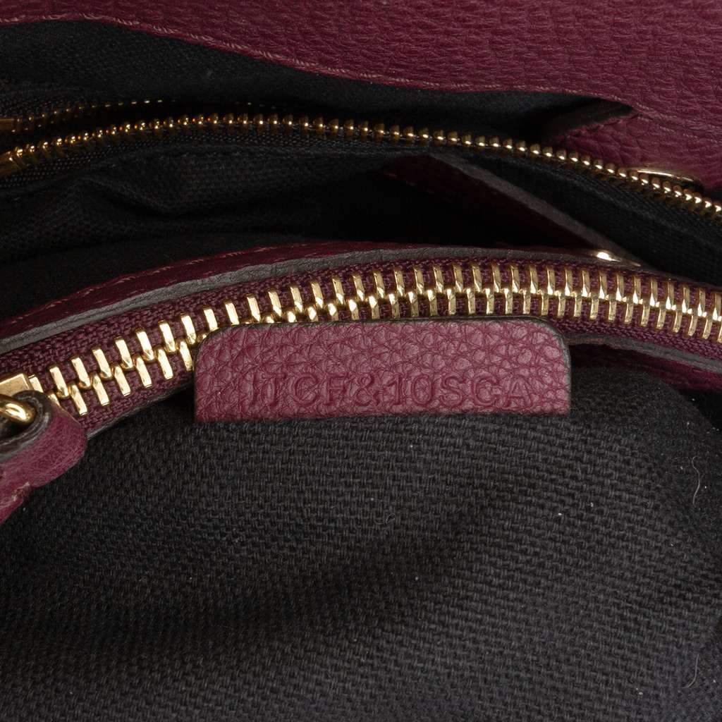 Burberry Medium Leather and House Check Banner Satchel - Detail 1