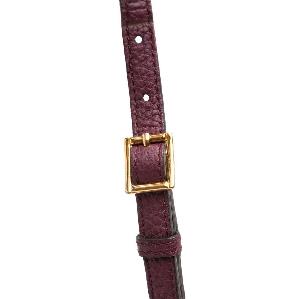 Burberry Medium Leather and House Check Banner Satchel - Image 11