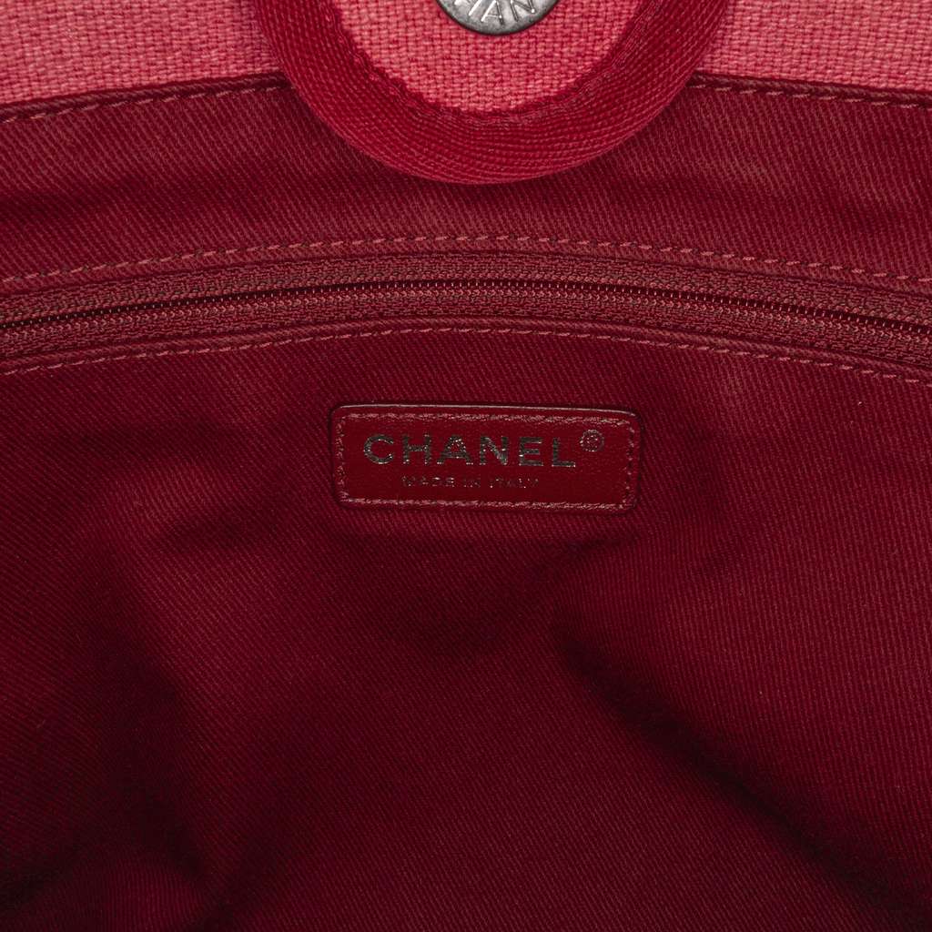 Chanel Small Mixed Fibers Deauville Tote - Detail 2