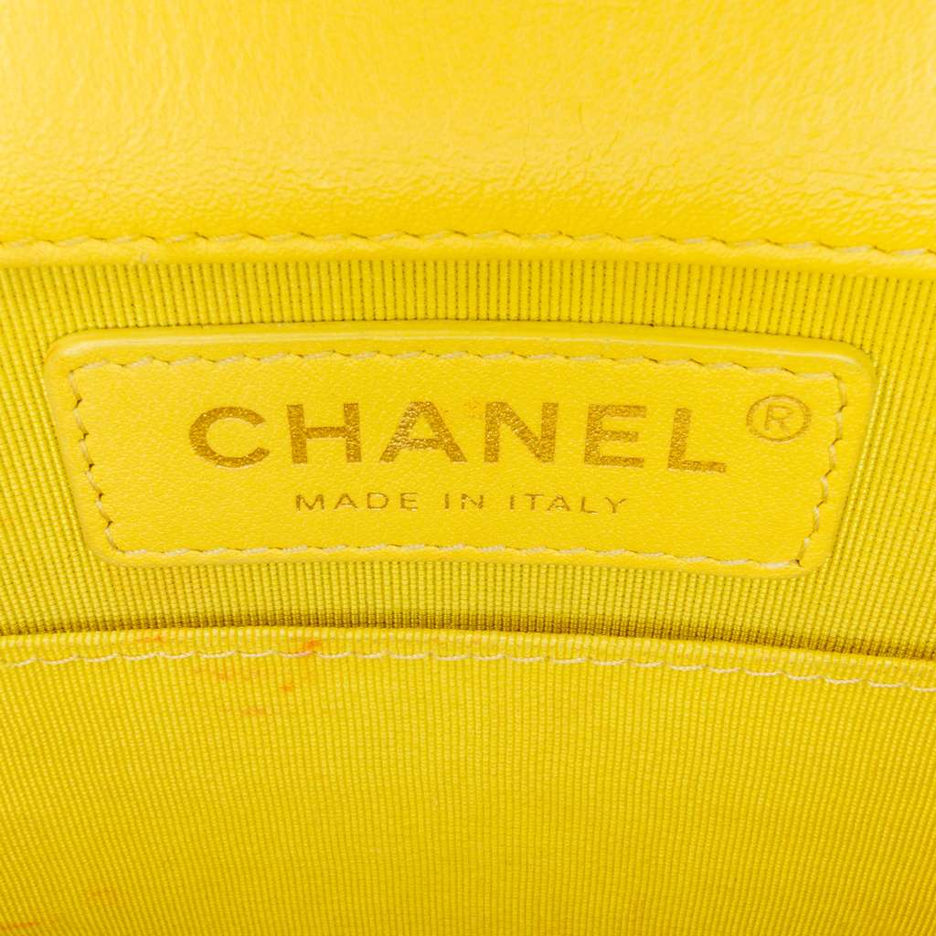 Chanel Quilted Lambskin North South Boy Flap - Detail 1