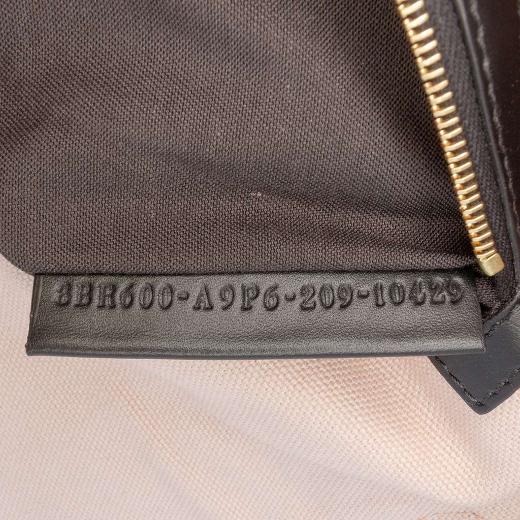 Fendi Zucca Embroidered Canvas Baguette Satchel - Detail 1