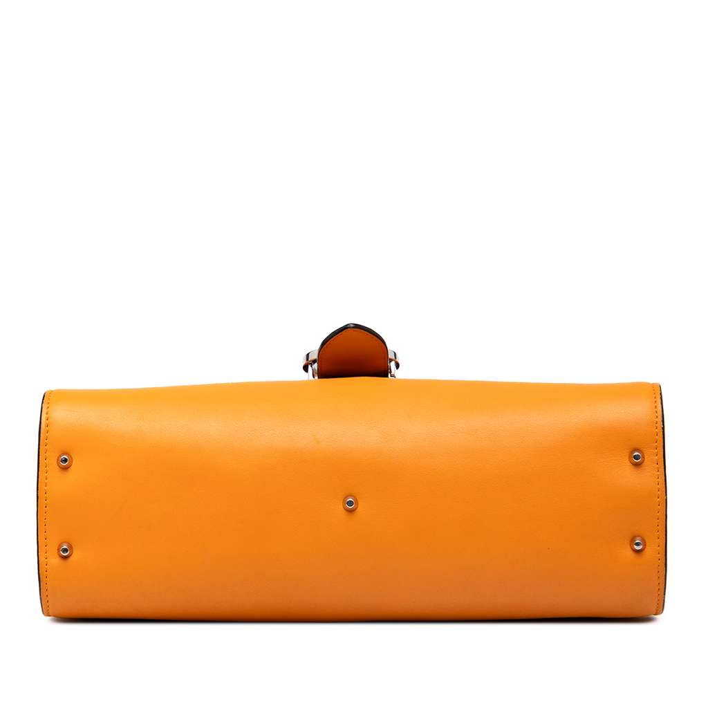 Gucci Medium Leather Dollar Interlocking G Crossbody - Image 6