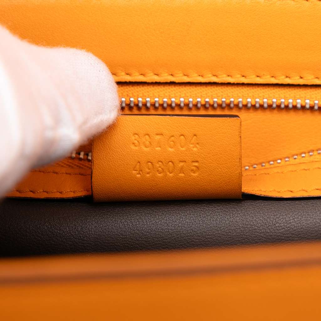 Gucci Medium Leather Dollar Interlocking G Crossbody - Detail 1