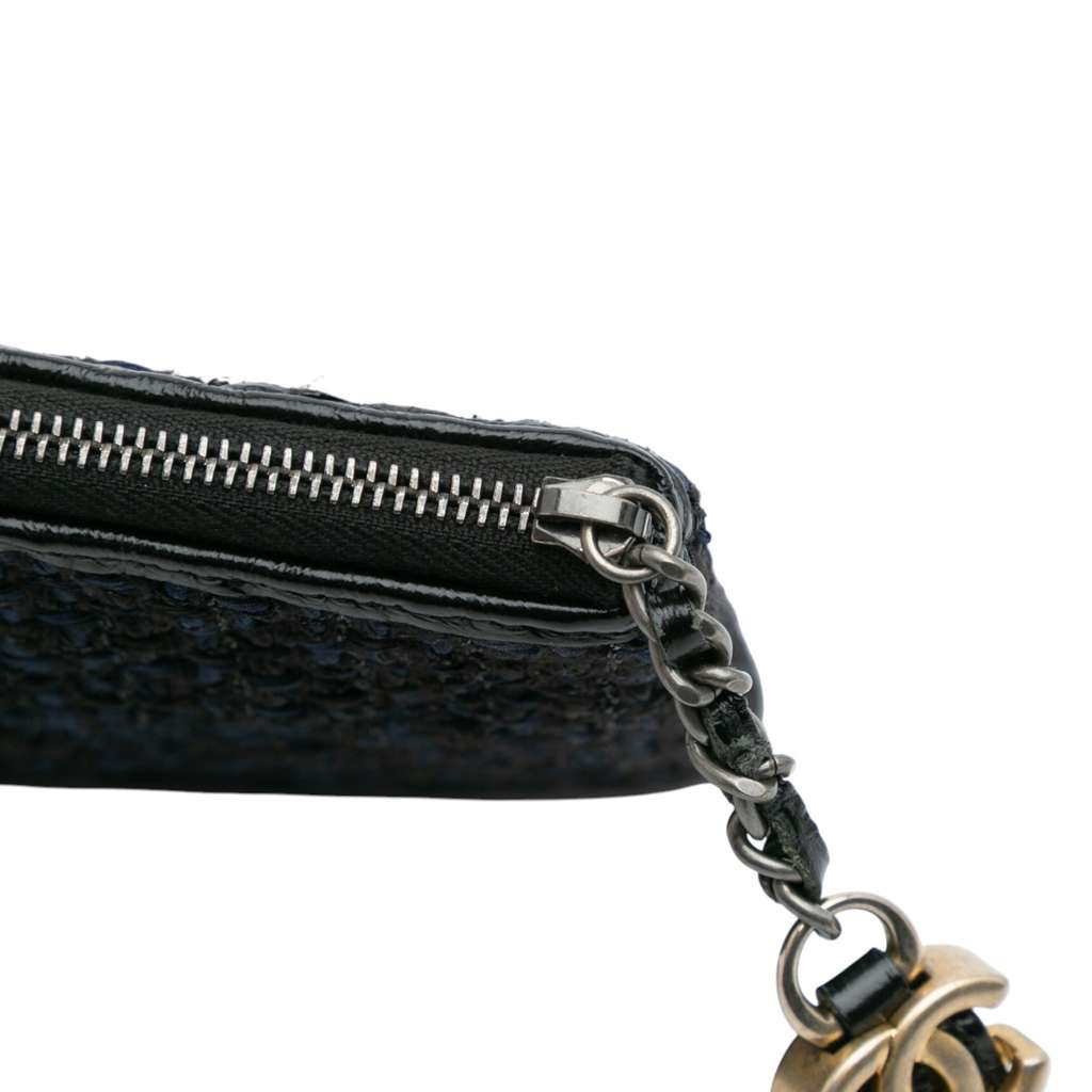 Chanel Medium Tweed and Calfskin Gabrielle O Case Clutch - Image 11