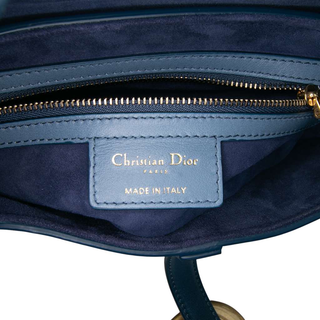 Dior Gradient Calfskin Saddle Bag - 5