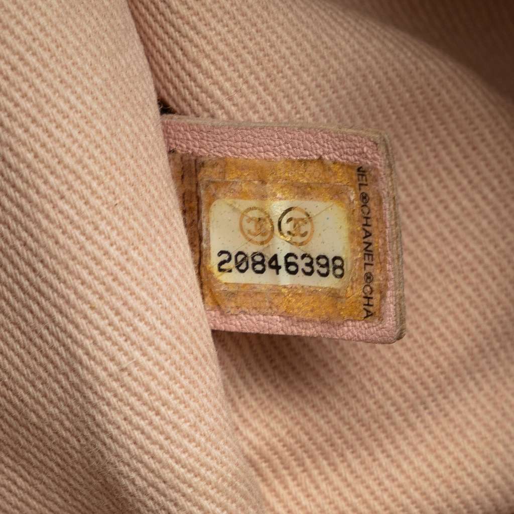 Chanel Small Canvas Deauville Bowling Bag - Image 10