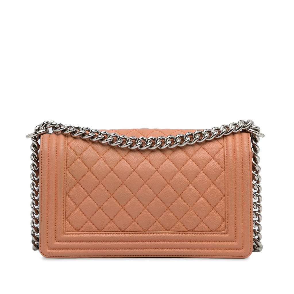 Chanel Old Medium Quilted Caviar Boy Flap - 3