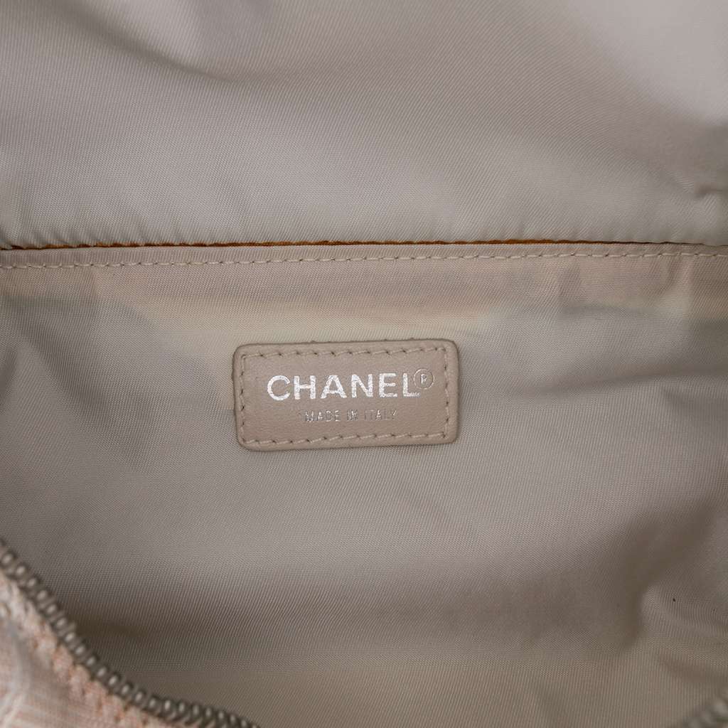 Chanel New Travel Line Nylon Vanity Bag - Side view