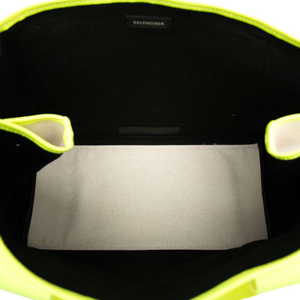 Balenciaga Canvas Navy Cabas M Tote - 4