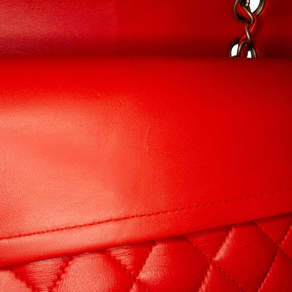Chanel Medium Classic Lambskin Double Flap - Image 14