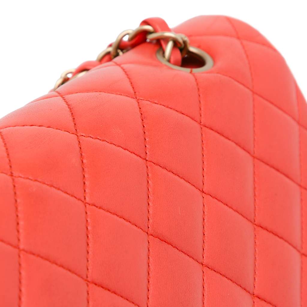 Chanel Medium Classic Lambskin Double Flap - Image 16