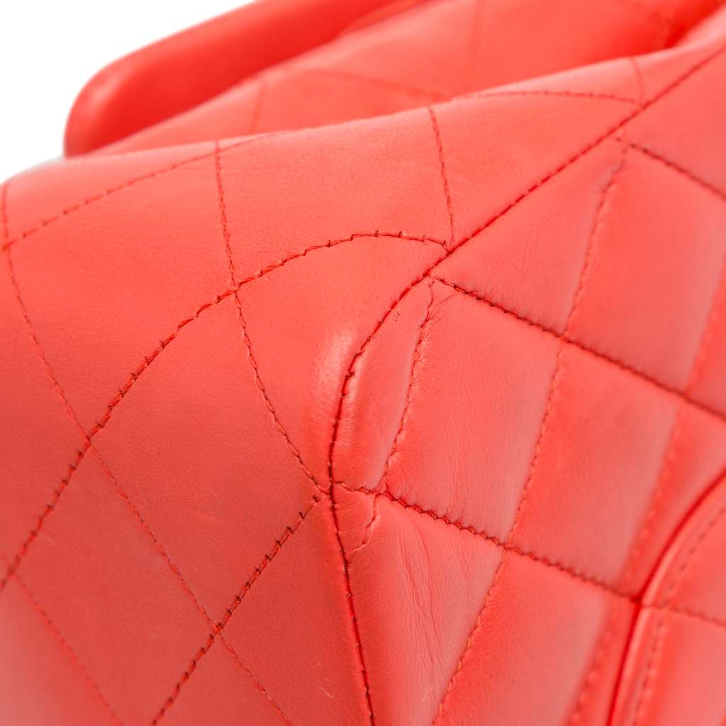 Chanel Medium Classic Lambskin Double Flap - Image 17