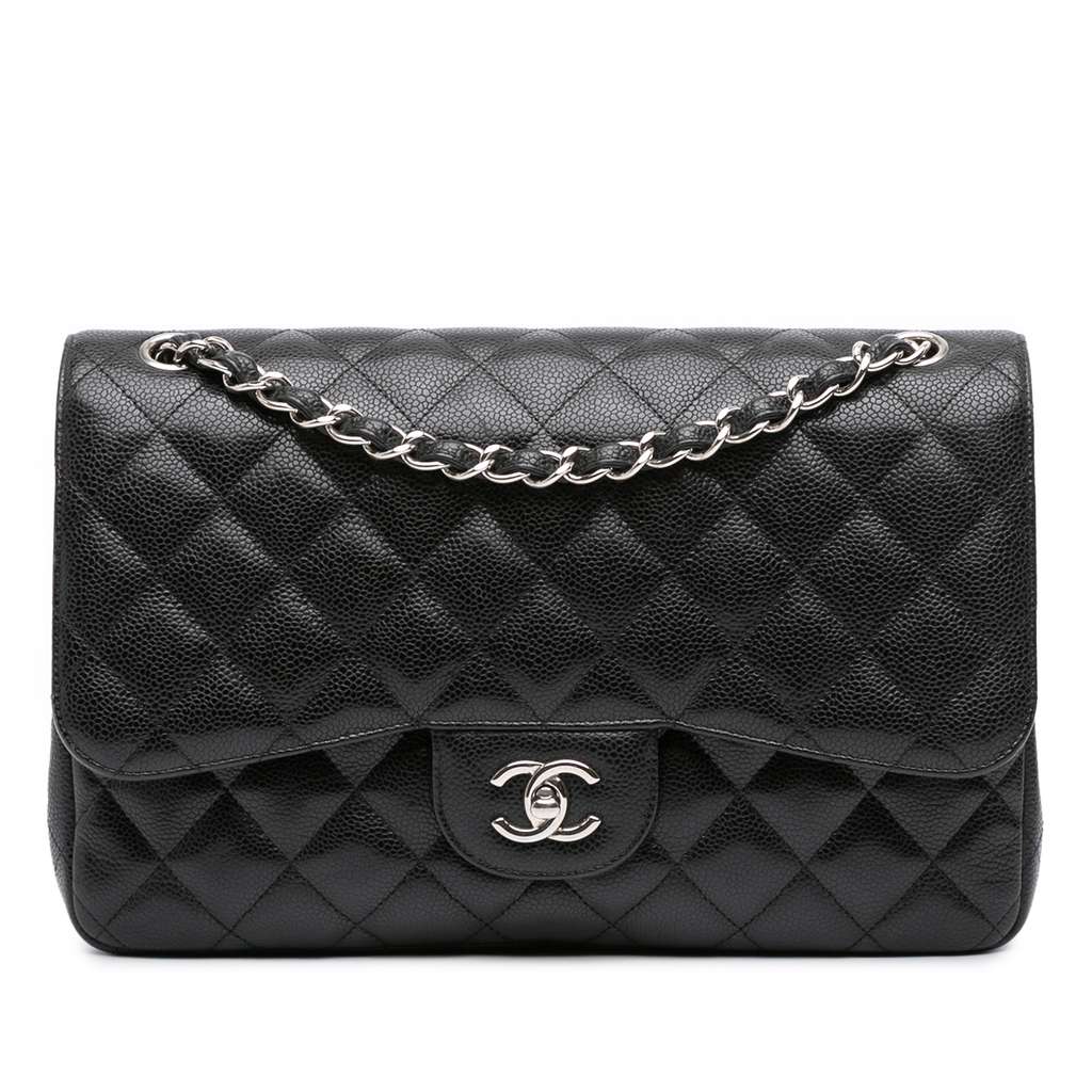 Chanel Jumbo Classic Caviar Double Flap