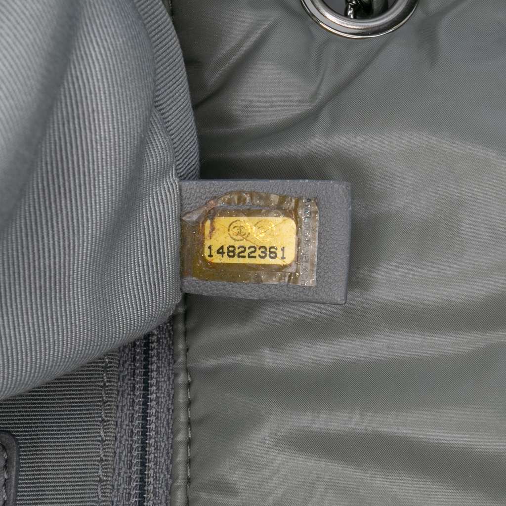 Chanel Paris-Byzance Nylon Tweed On Stitch Bubble Accordion Flap - Detail 1