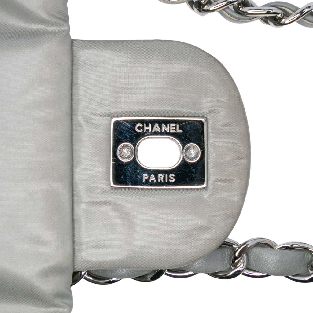 Chanel Paris-Byzance Nylon Tweed On Stitch Bubble Accordion Flap - Image 10