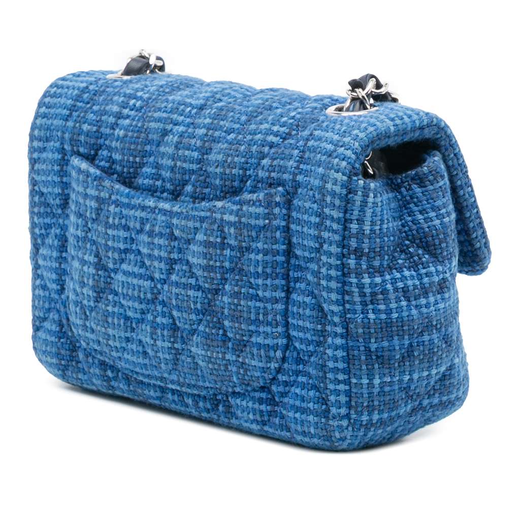 Chanel Mini Rectangular Classic Tweed Single Flap - 2