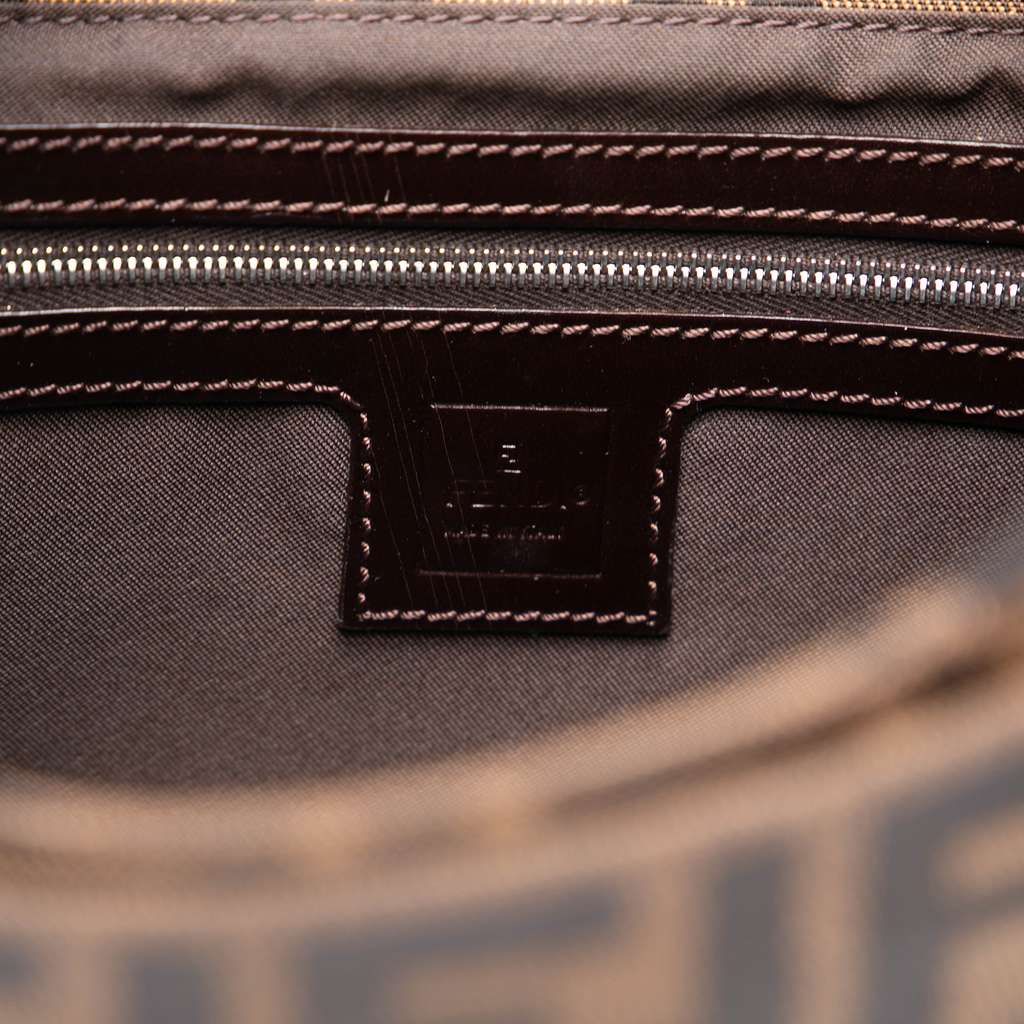 Fendi Zucca Canvas Shoulder Bag - 5