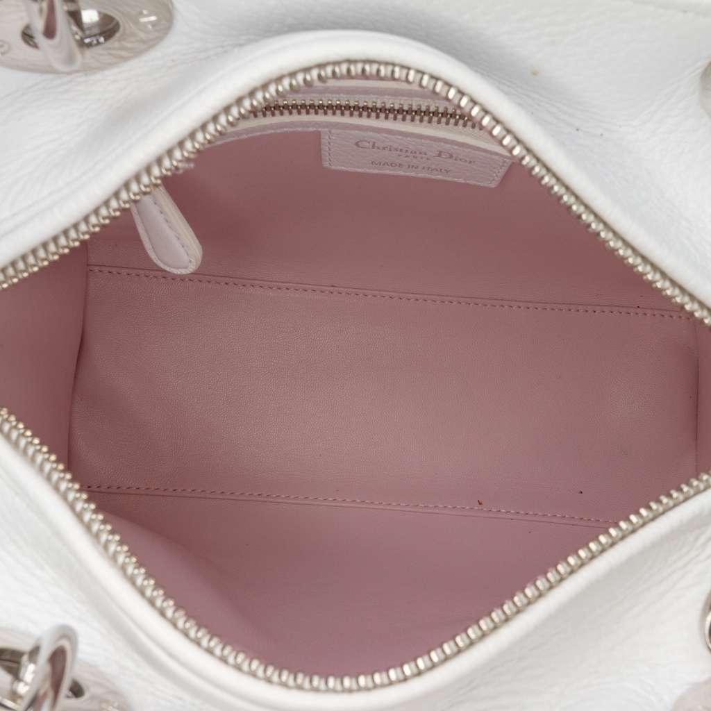 Dior Medium Deerskin Floral Printed Lady Dior - 4