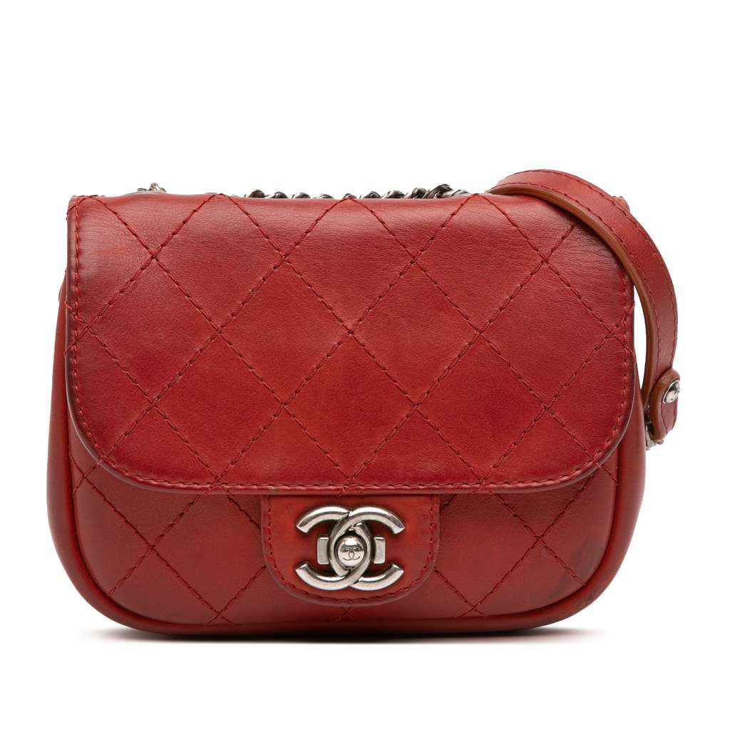 Chanel Paris Dallas Goatskin Wild Stitch Flap