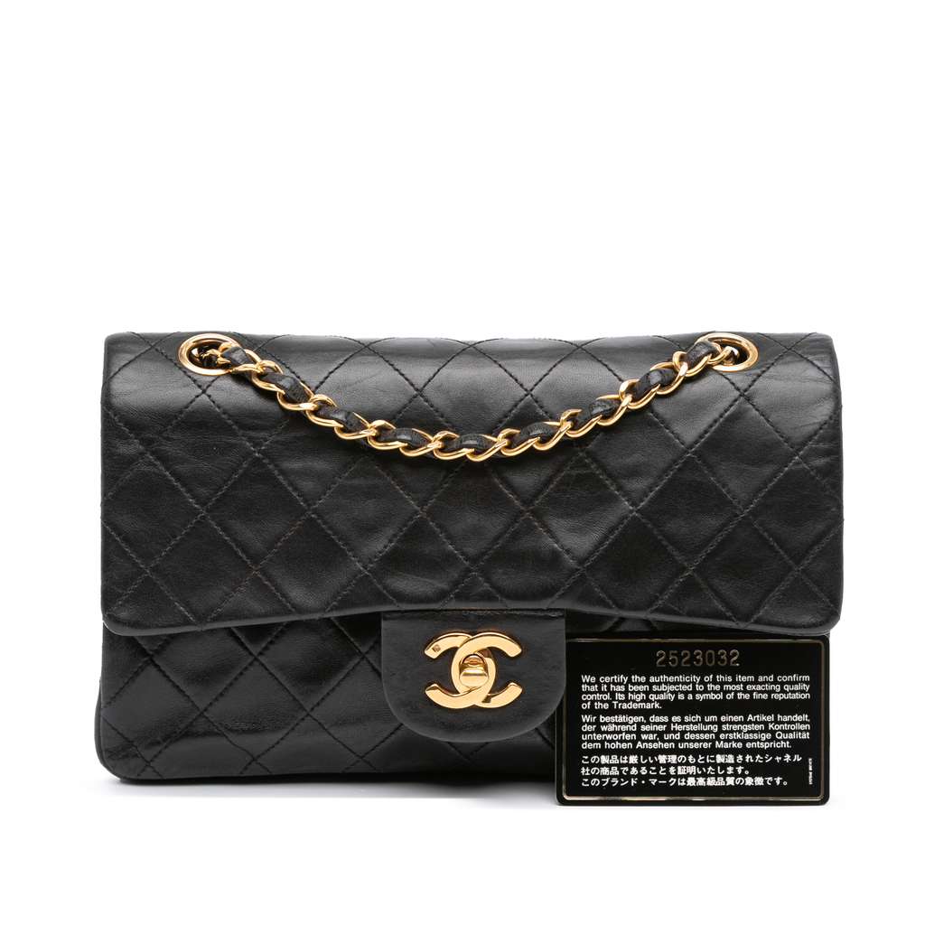 Chanel Small Classic Lambskin Double Flap - Image 14