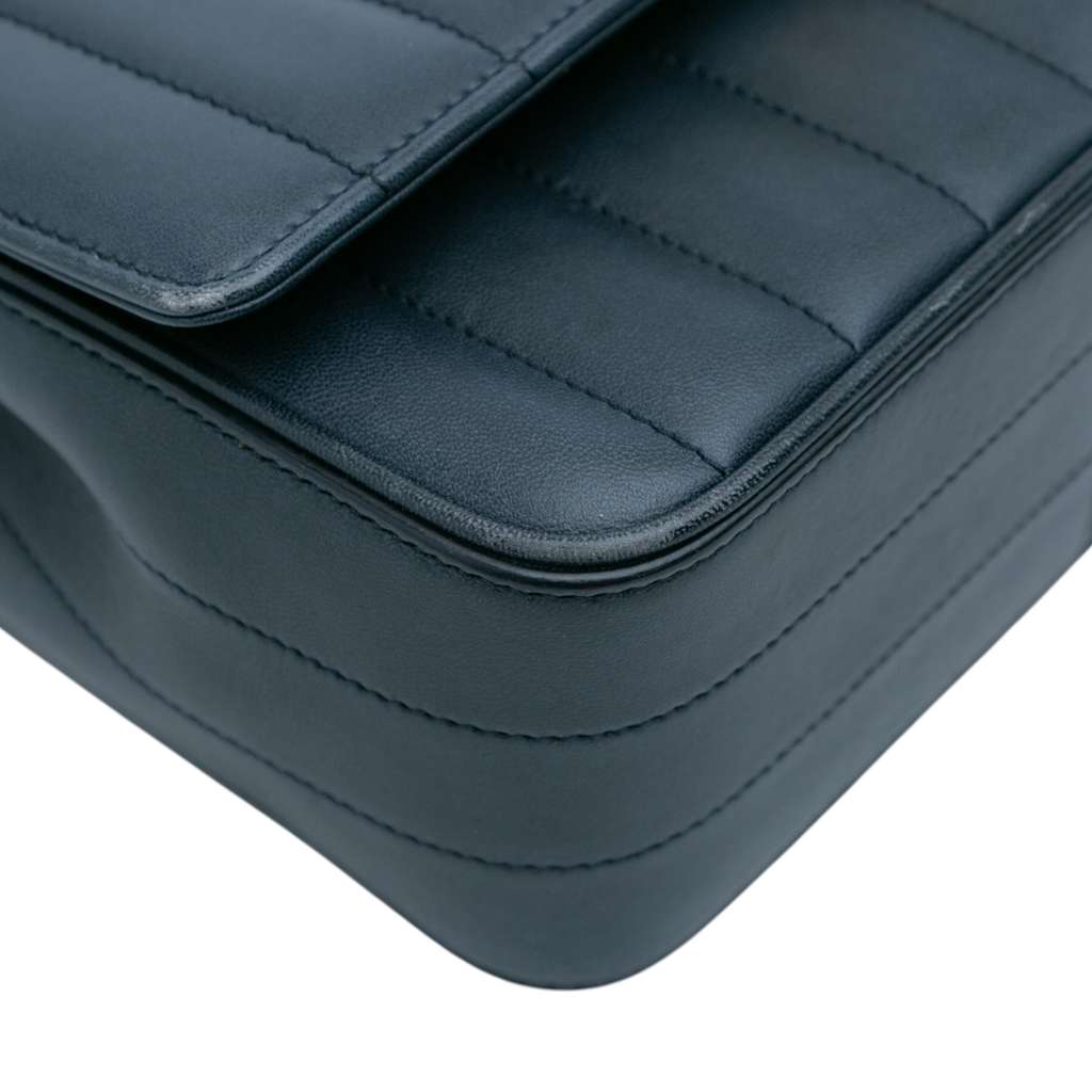 Saint Laurent Medium Lambskin Monogram Vicky Chain Bag - Detail 2