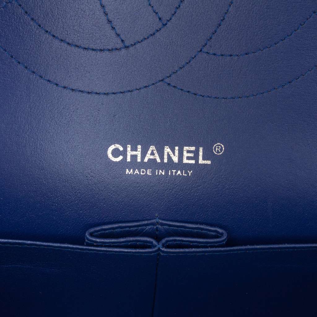 Chanel Jumbo Classic Patent Double Flap - Side view