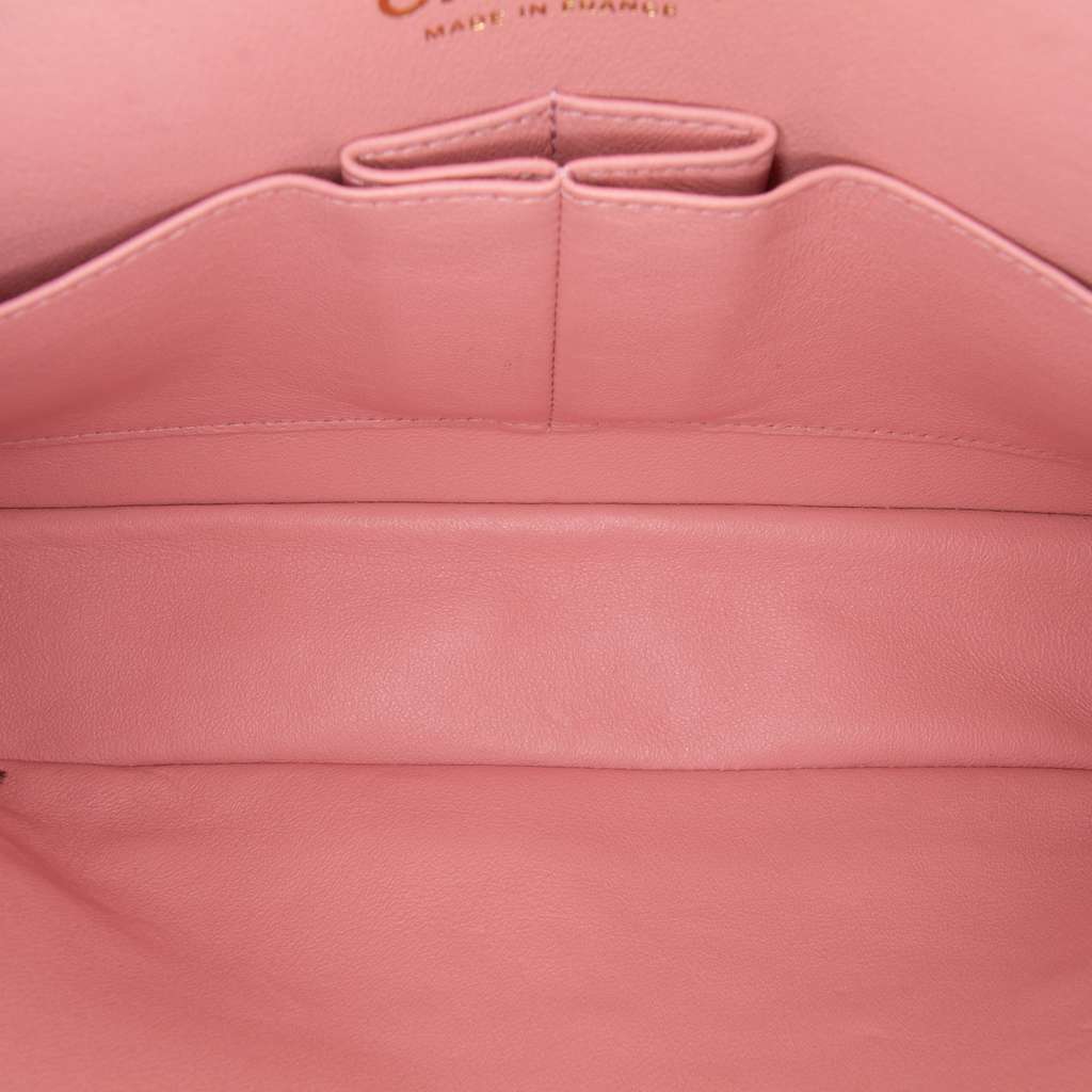 Chanel Medium Classic Quilted Tweed Braided Double Flap - 4