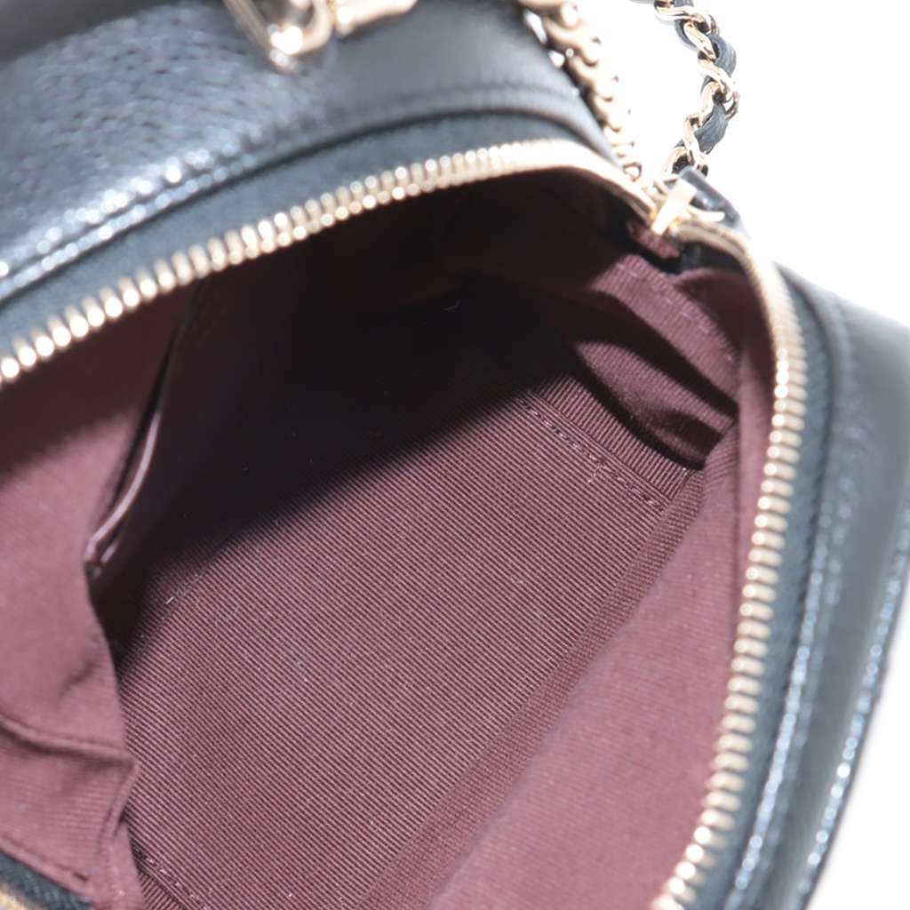 Chanel Mini CC Quilted Caviar Backpack - 3