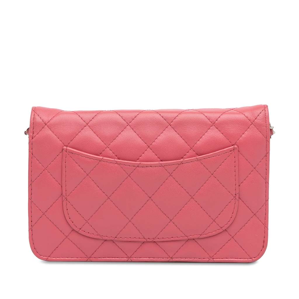 Chanel Classic Lambskin Wallet on Chain - 4