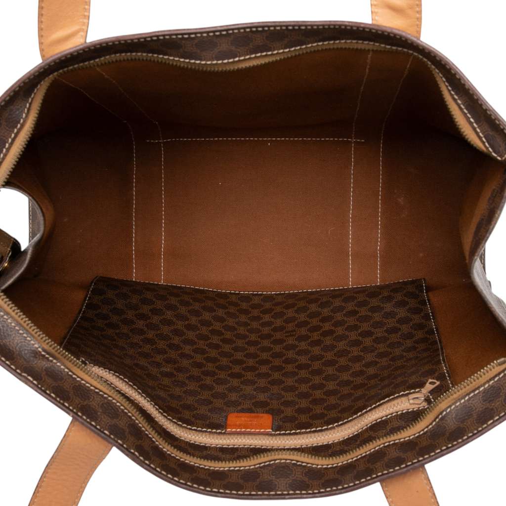 Celine Macadam Coated Canvas Tote - 4