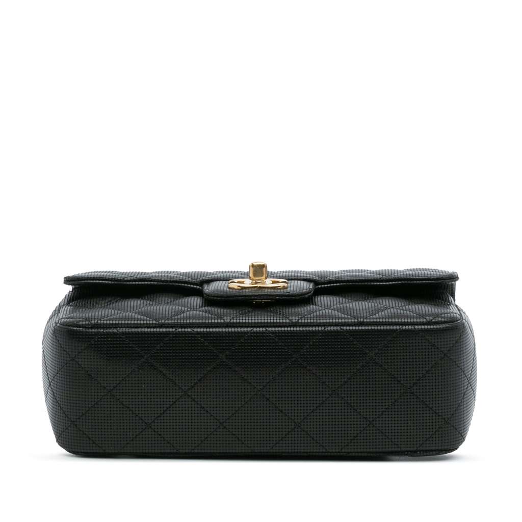 Chanel Mini Rectangular Classic Calfskin Pixel Effect Single Flap - Image 6