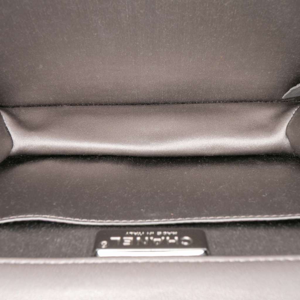 Chanel Small Lambskin Chocolate Bar CC Piercing Studded Chain Flap - 4