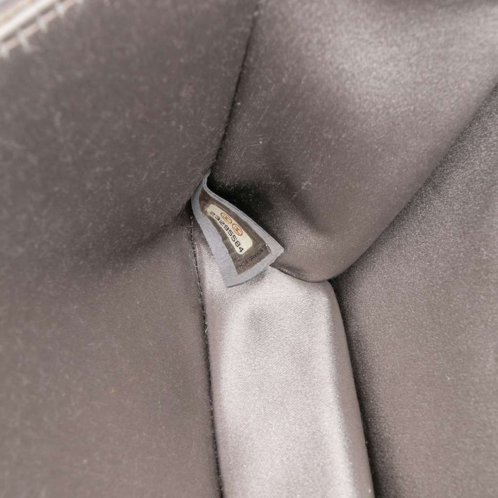 Chanel Small Lambskin Chocolate Bar CC Piercing Studded Chain Flap - Detail 1