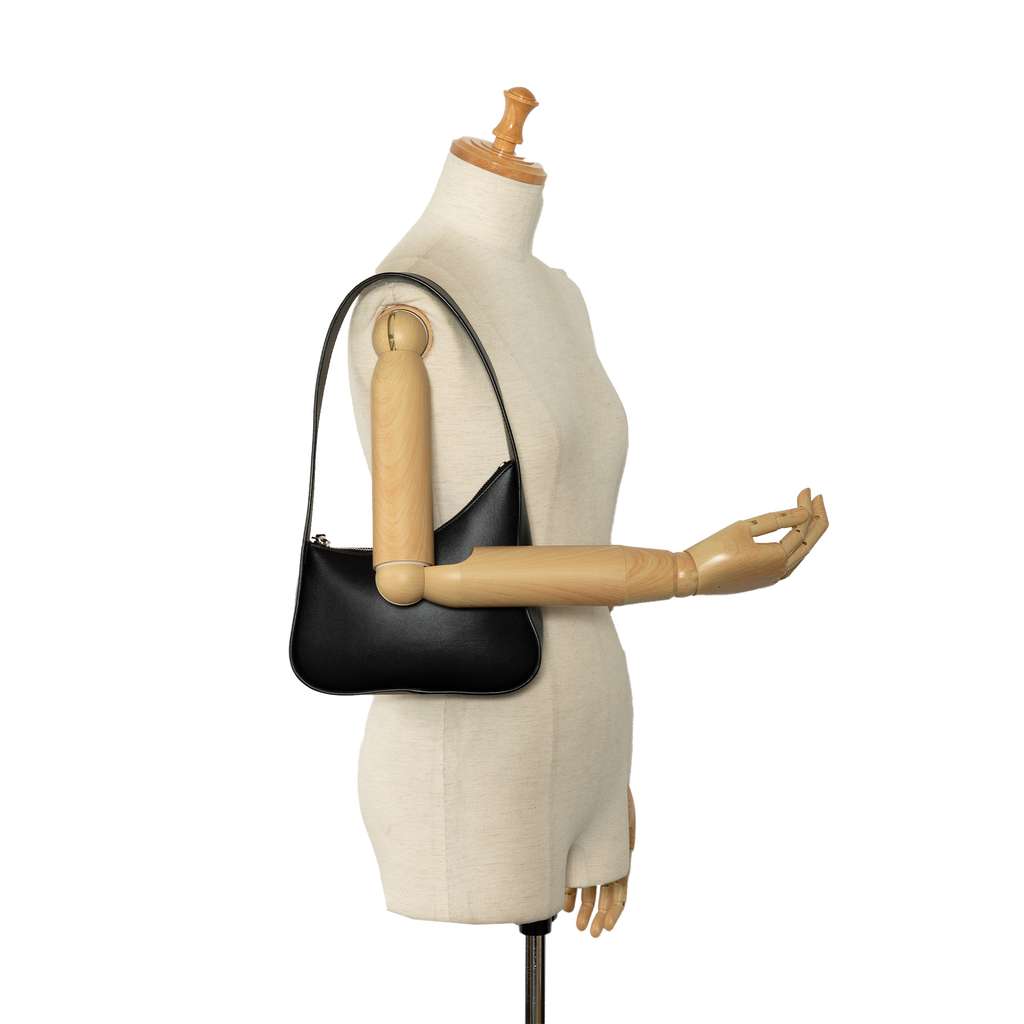 The Row Leather Half Moon Shoulder Bag - Image 10