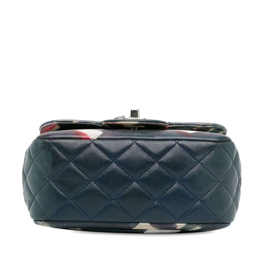 Chanel Mini Square Classic Airlines Printed Lambskin Single Flap - 4