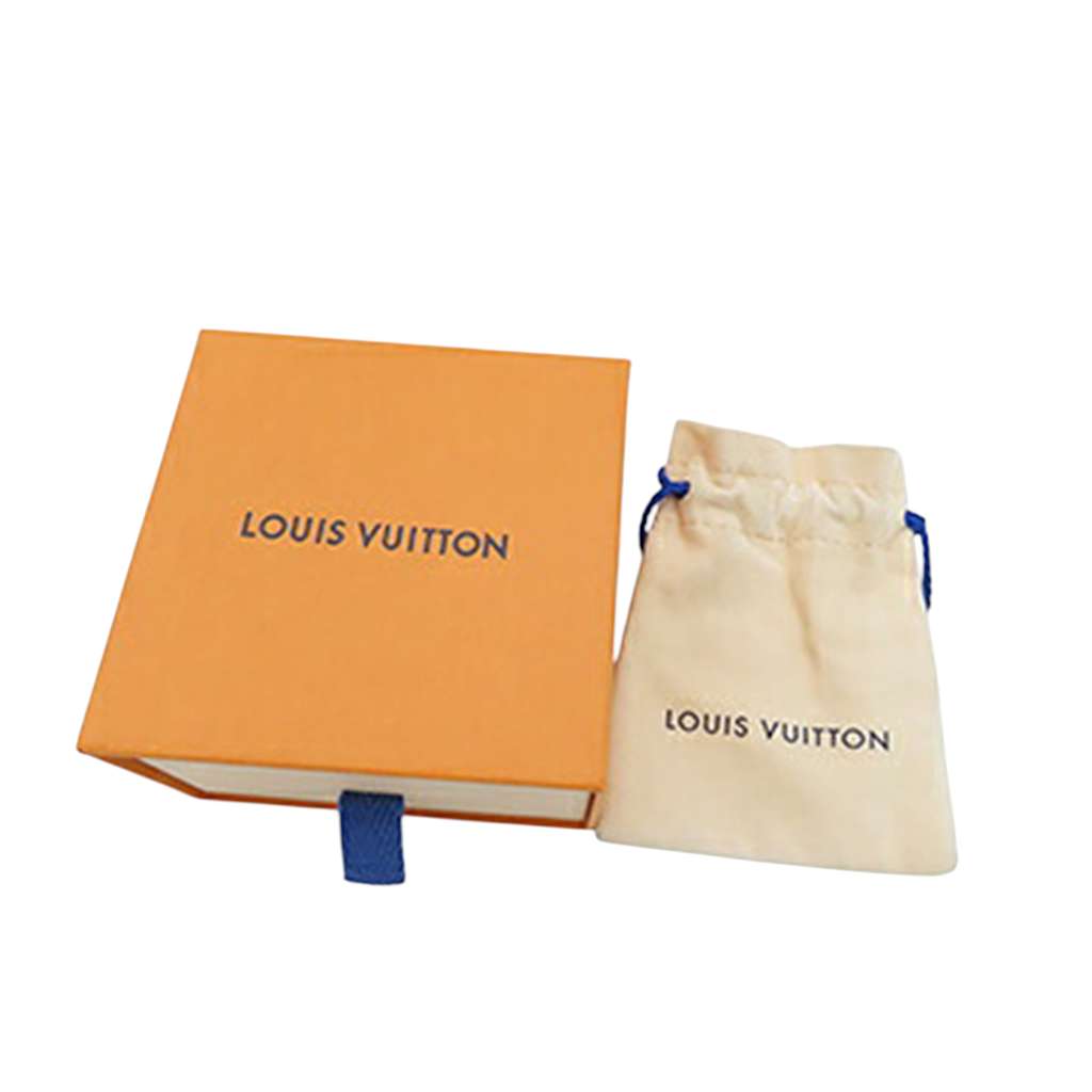 Louis Vuitton Silver Plated and Resin LV Initiales Pendant Necklace - Image 11