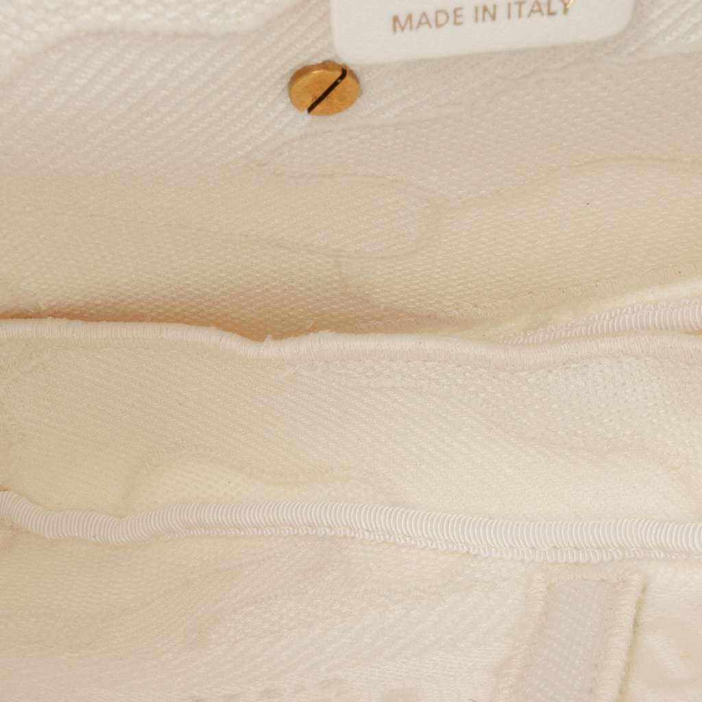 Dior Canvas Embroidered Camouflage Saddle Bag - 4