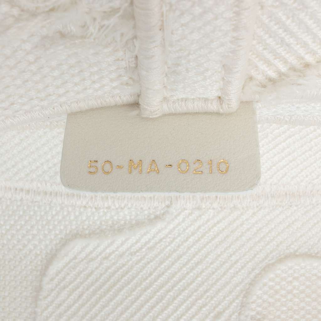 Dior Canvas Embroidered Camouflage Saddle Bag - Detail 1