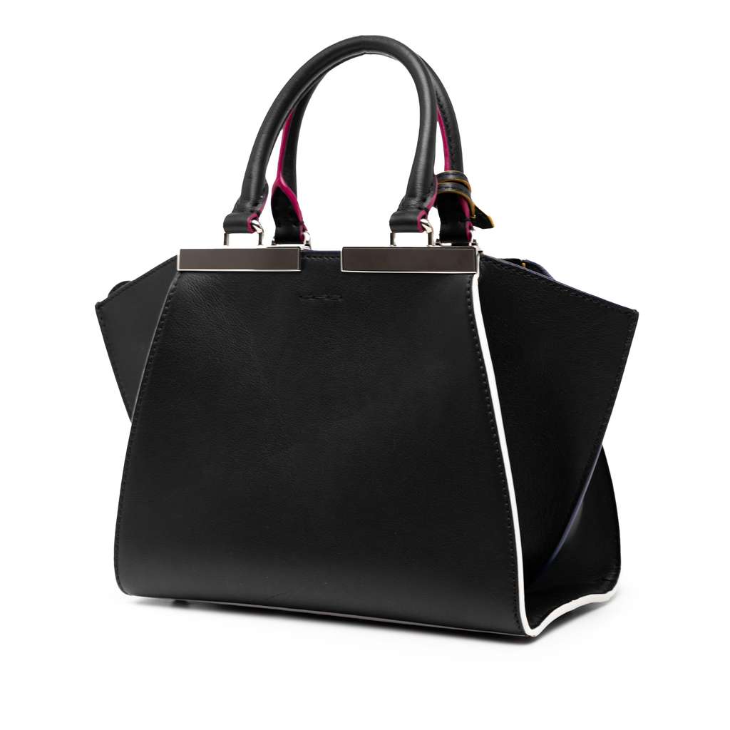 Fendi Mini Calfskin 3Jours Satchel - Back view