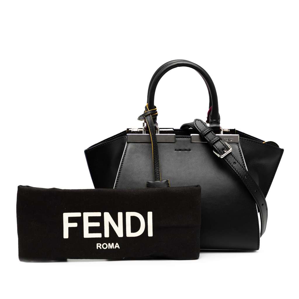 Fendi Mini Calfskin 3Jours Satchel - Image 10