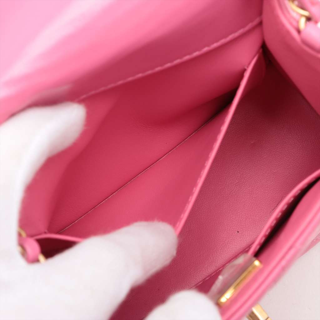 Chanel Mini Square Classic Lambskin Single Flap - 4